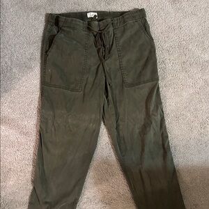 Lou & Grey Olive Green Pants